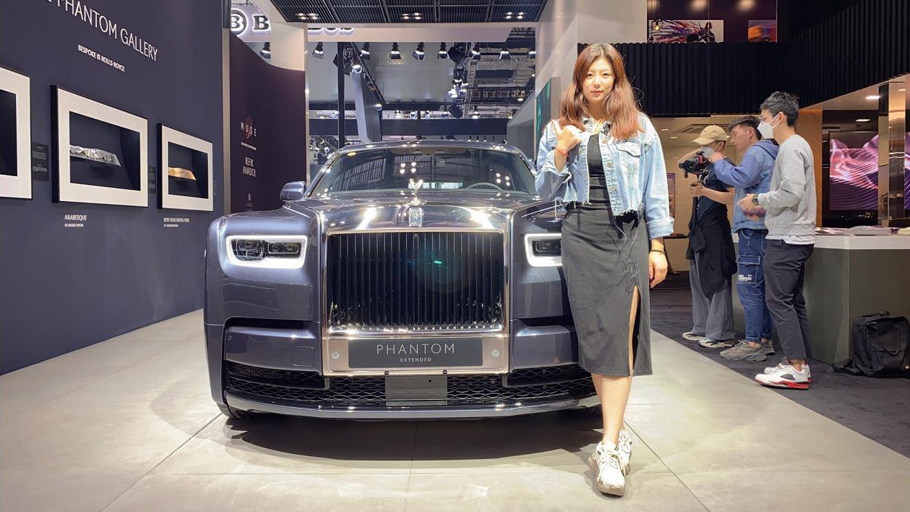 车展一千万的劳斯莱斯，坐进来什么感觉？静态体验幻影天魄典藏版
