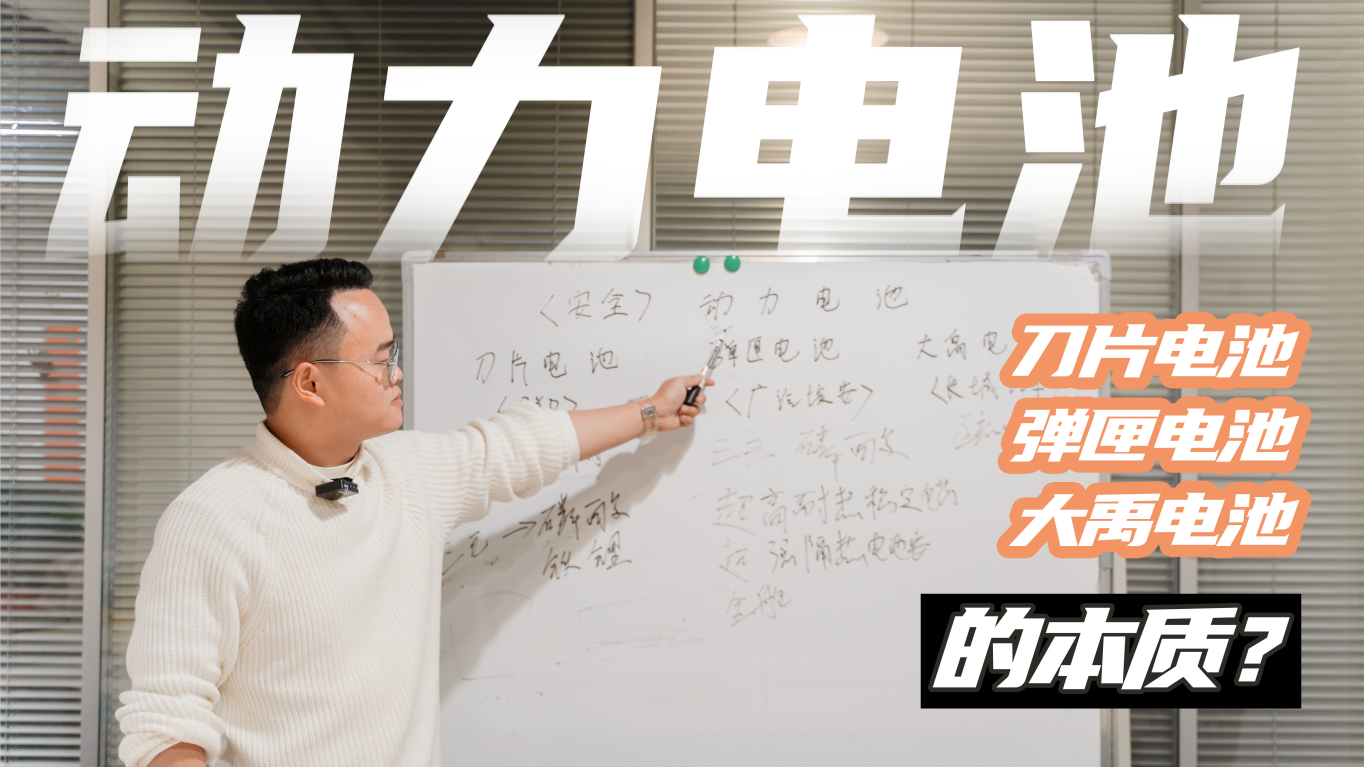 真会取名字！ 刀片电池、弹匣电池、大禹电池，到底是怎么回事？