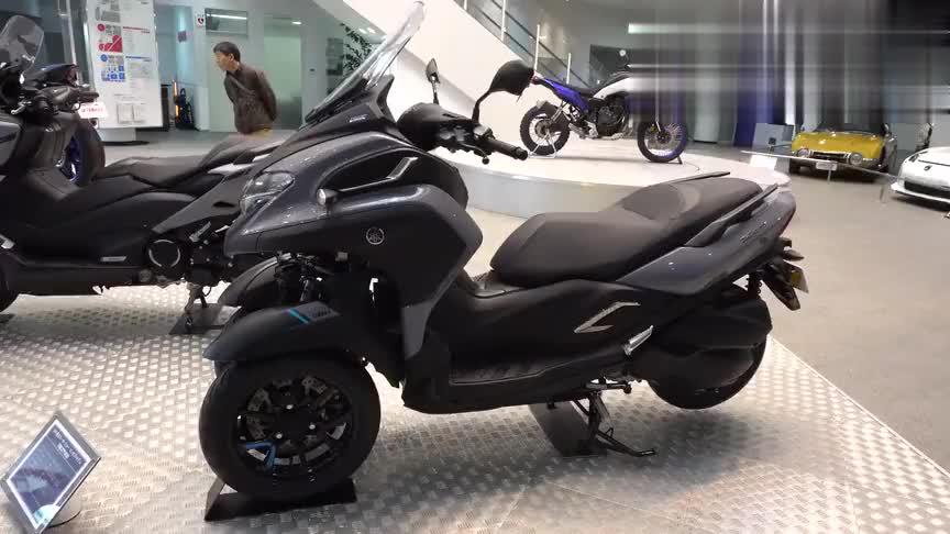 2020 雅马哈 Tricity 300 车展实拍