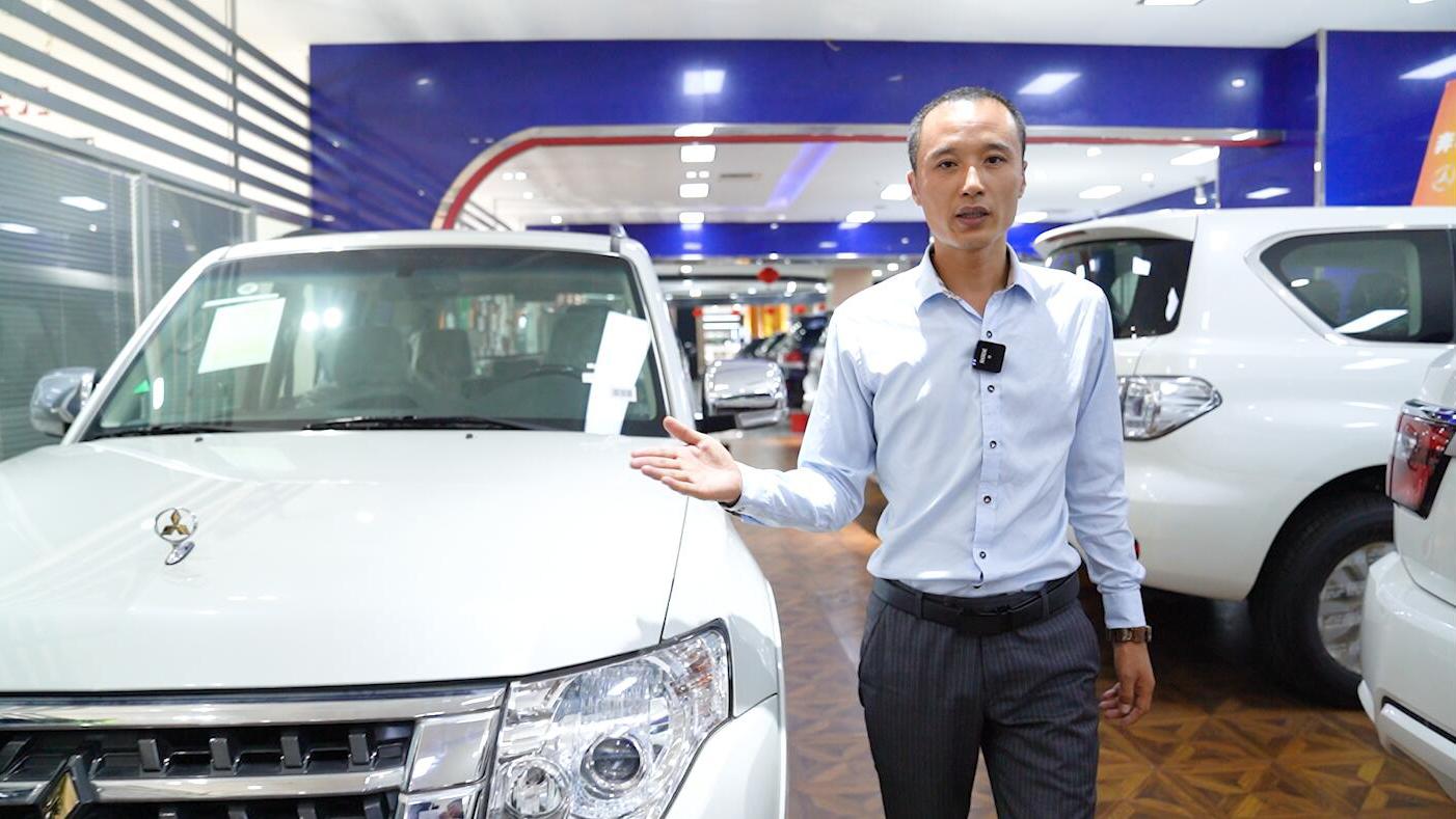 三菱帕杰罗V97视频 硬派SUV越野利器 金标顶配双差