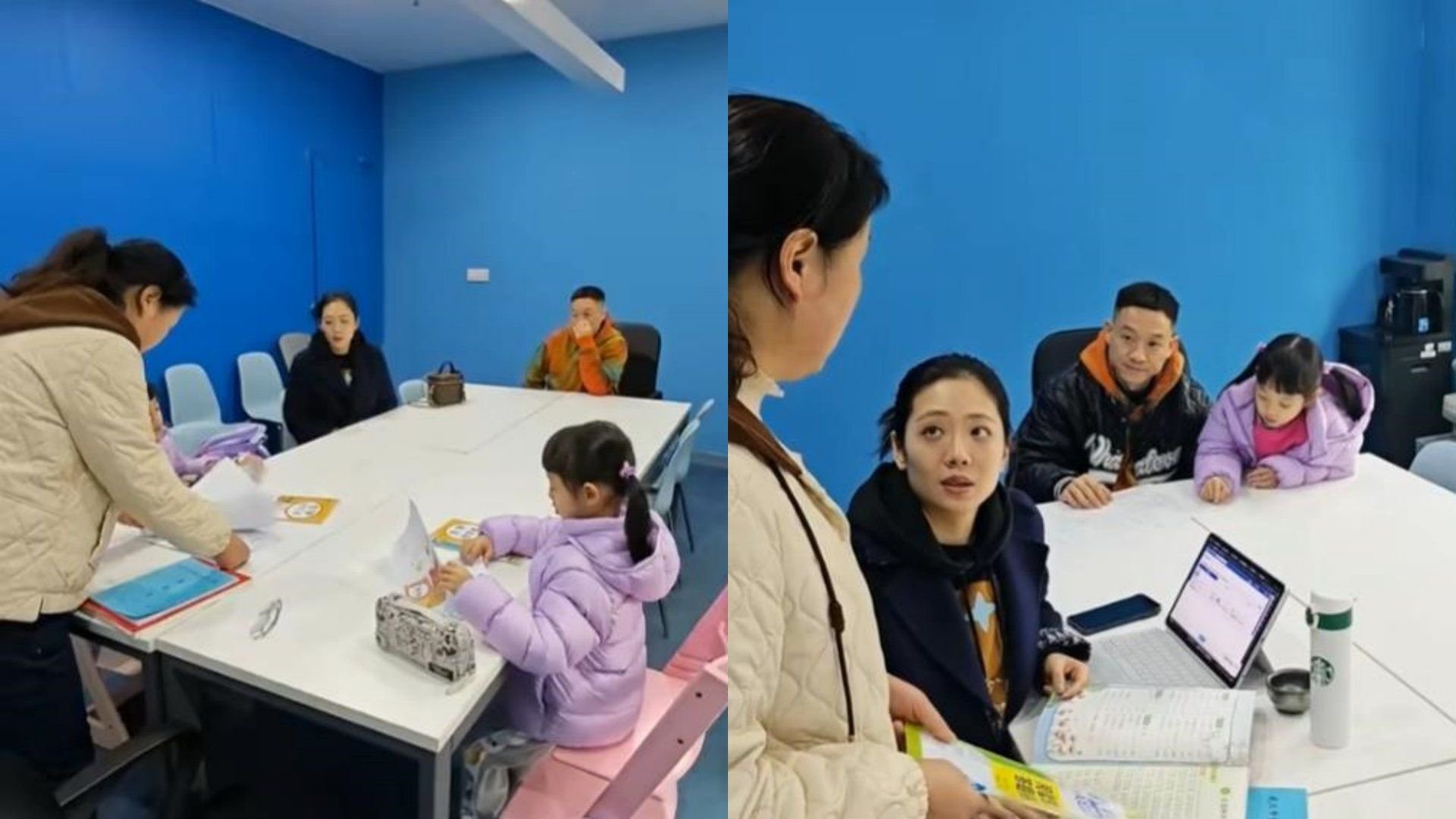 杨威回应女儿在家上学