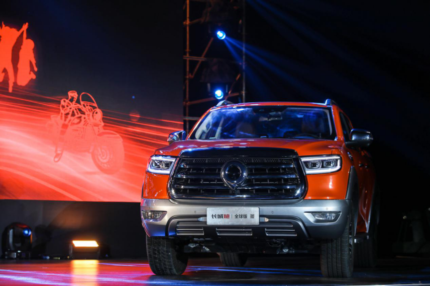 长城炮乘用皮卡全球版正式上市 全尺寸大皮卡将亮相上海车展