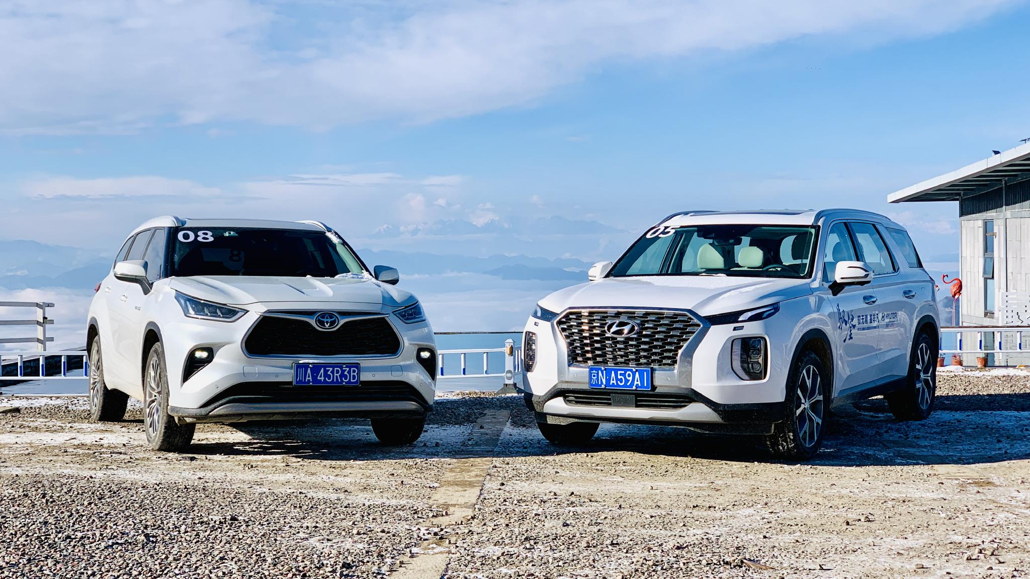 川西试炼，帕里斯帝对比汉兰达：3.5L自吸V6与油电混动的决战