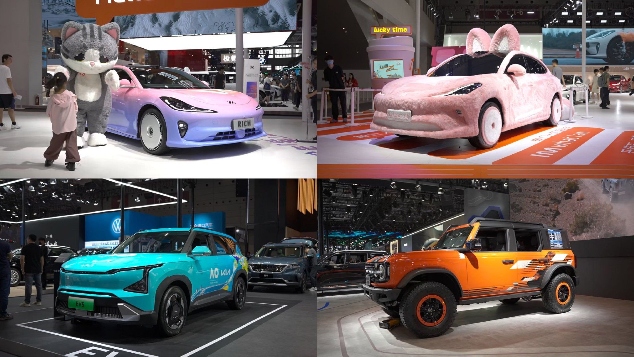 车展热门新车原厂拉花大集合，直接照搬，包你回头率拉满