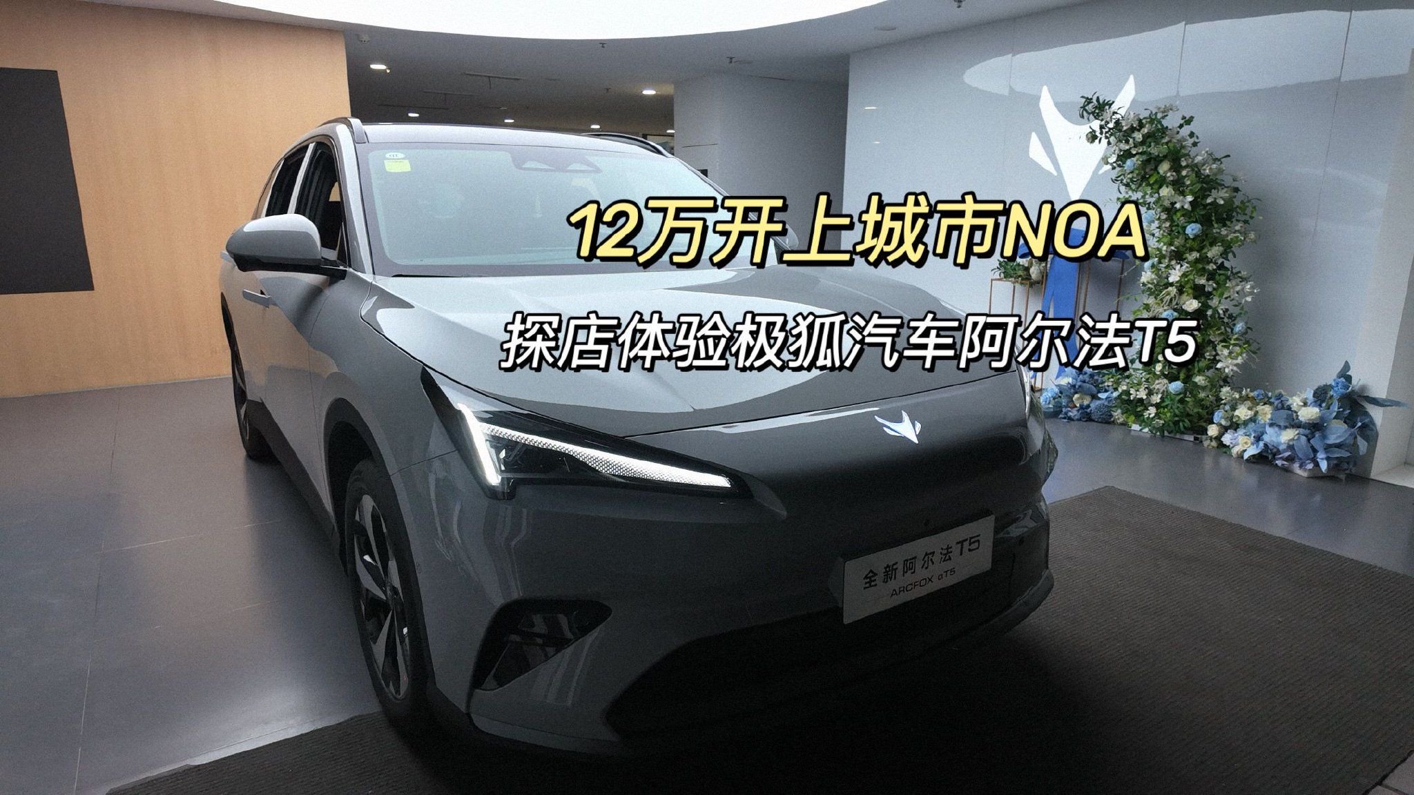 12万即可开上城市NOA 探店体验极狐汽车阿尔法T5
