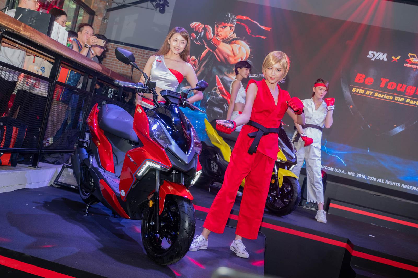 联名街机游戏“街头霸王” SYM DRG 158推出新配色