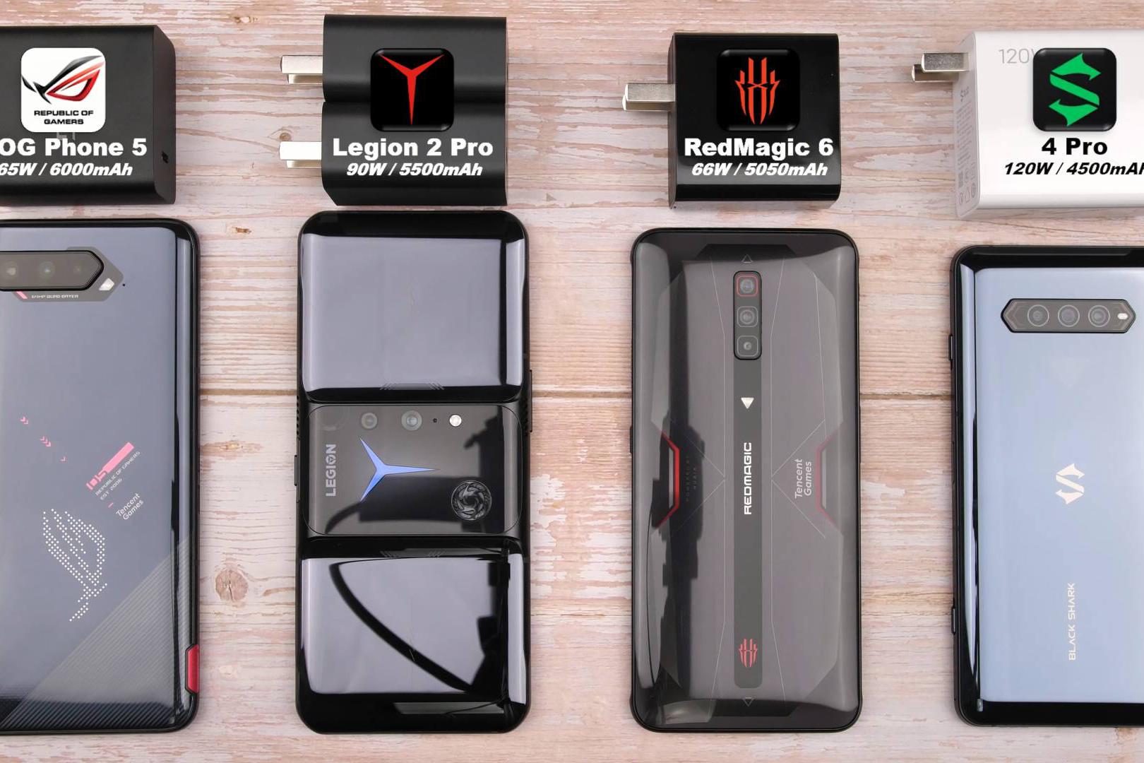 四大游戏手机充电速度对比：急速回血，谁更快？