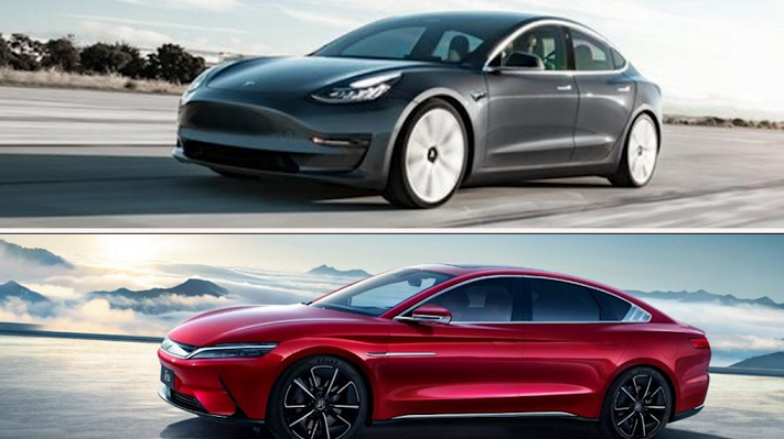 不吹不黑 比亚迪汉EV、特斯拉Model 3 谁更值得买？