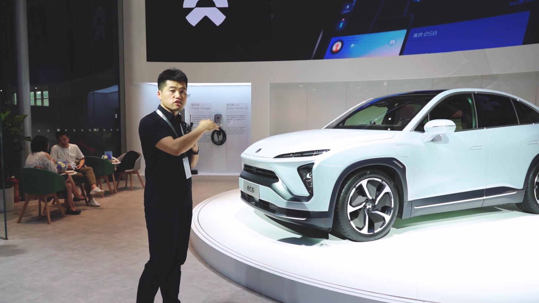 《2020成都车展14》蔚来EC6，2.1平方米全玻璃车顶不简单！