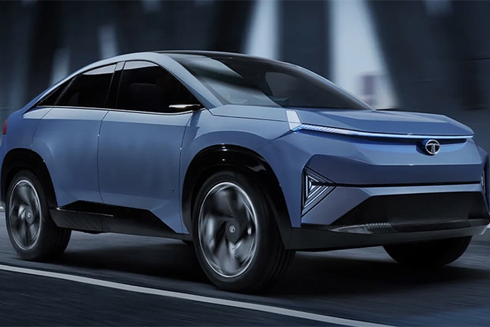 塔塔展示Tata Curvv概念车 准备迎接纯电动汽车时代
