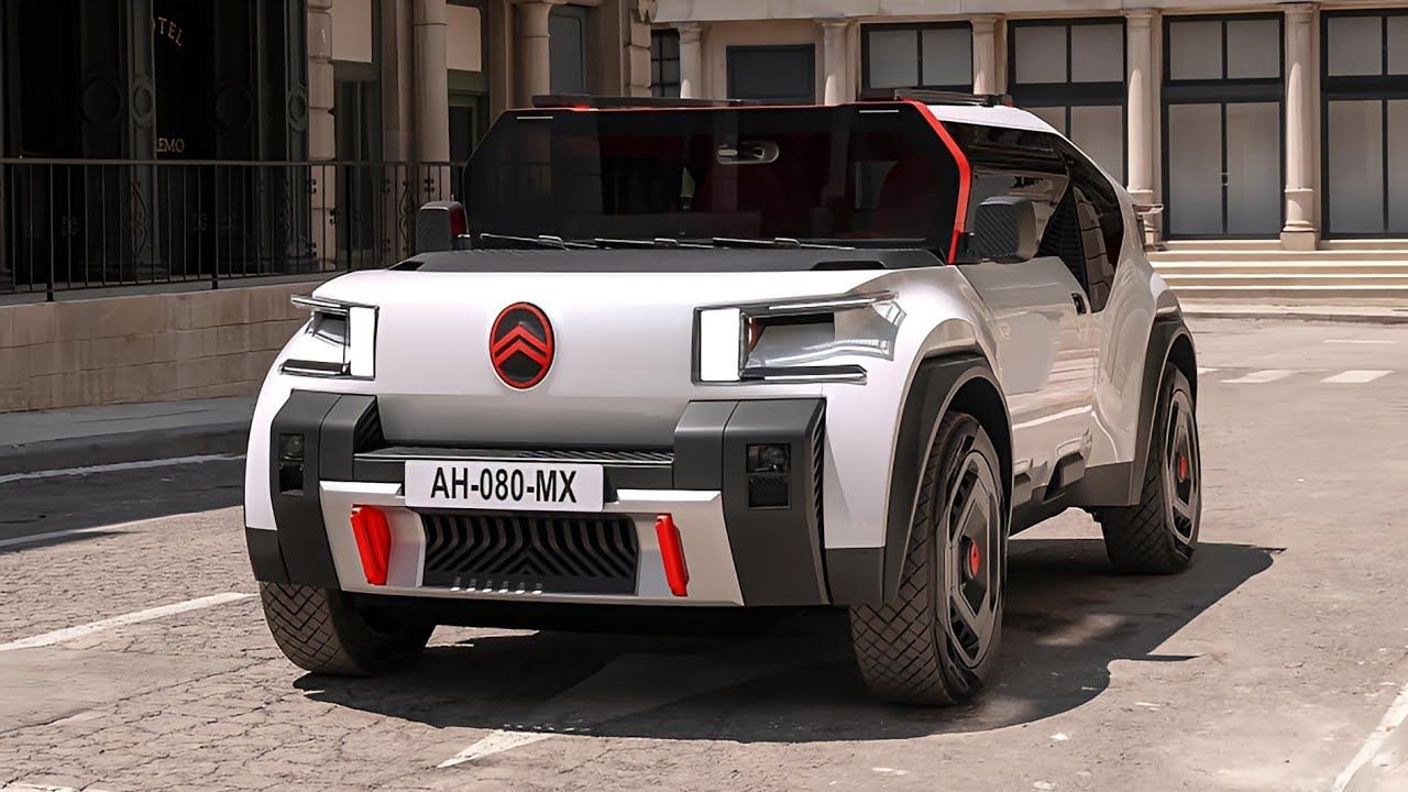 形似乐高 雪铁龙OLI纯电概念车