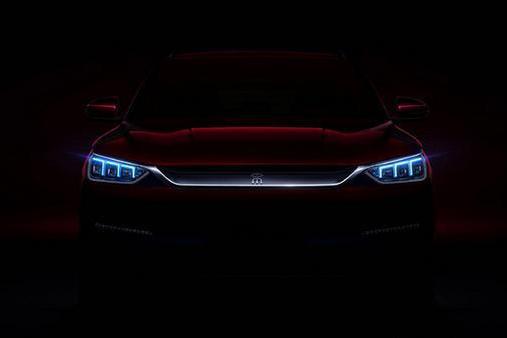 比亚迪宋Plus EV预告图 或今年9月上市