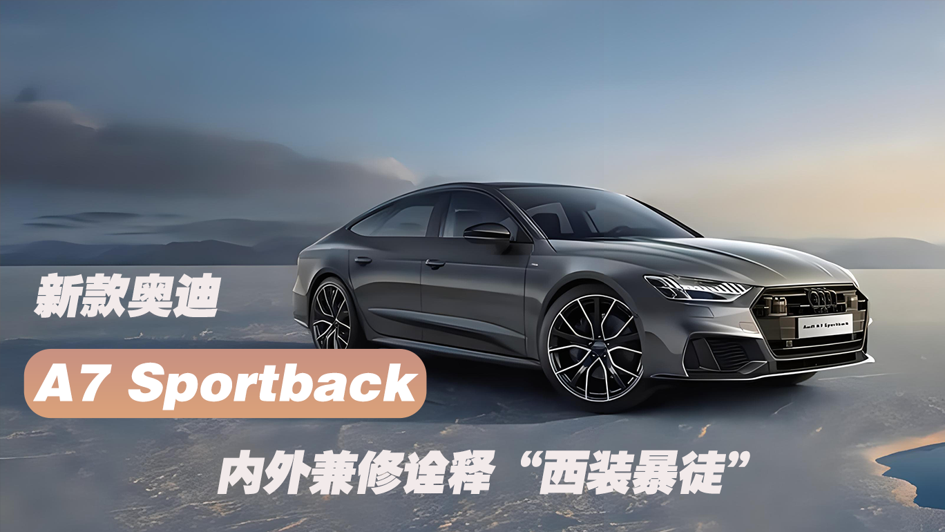新款奥迪A7 Sportback 内外兼修诠释“西装暴徒”