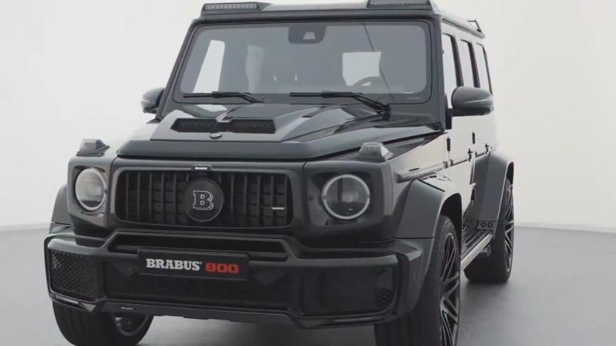 全新巴博斯奔驰G63细节展示