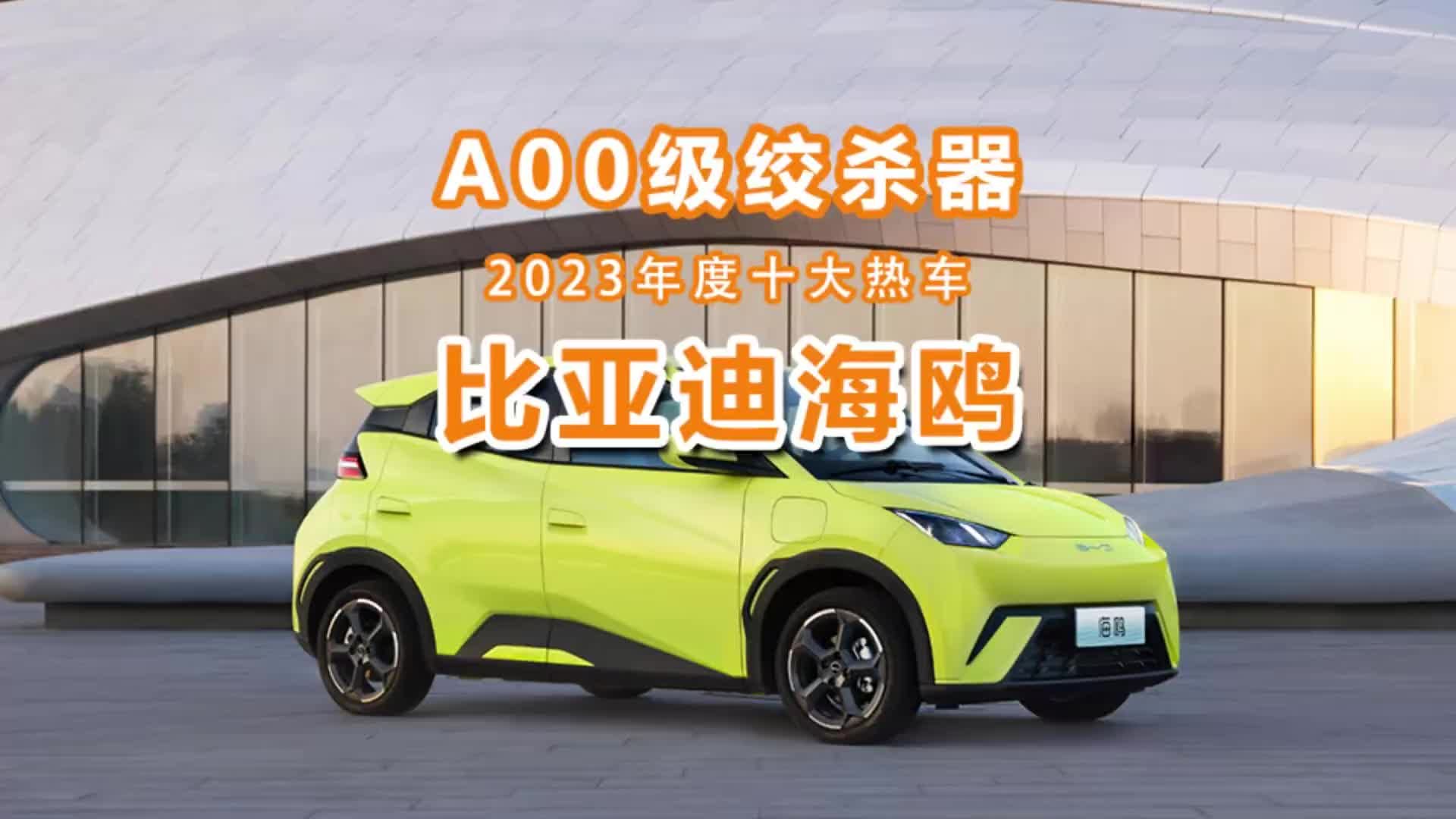 2023年度十大热车（5）：最强A00级绞杀器海鸥