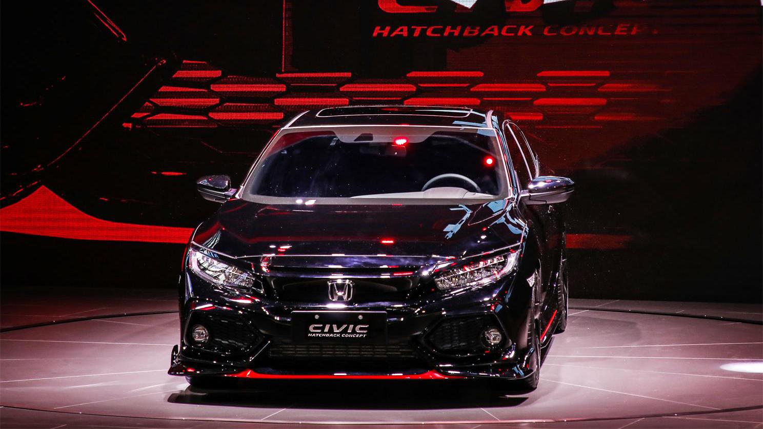 尽显燃擎本色  东风Honda CIVIC Hatchback概念车惊艳亮相