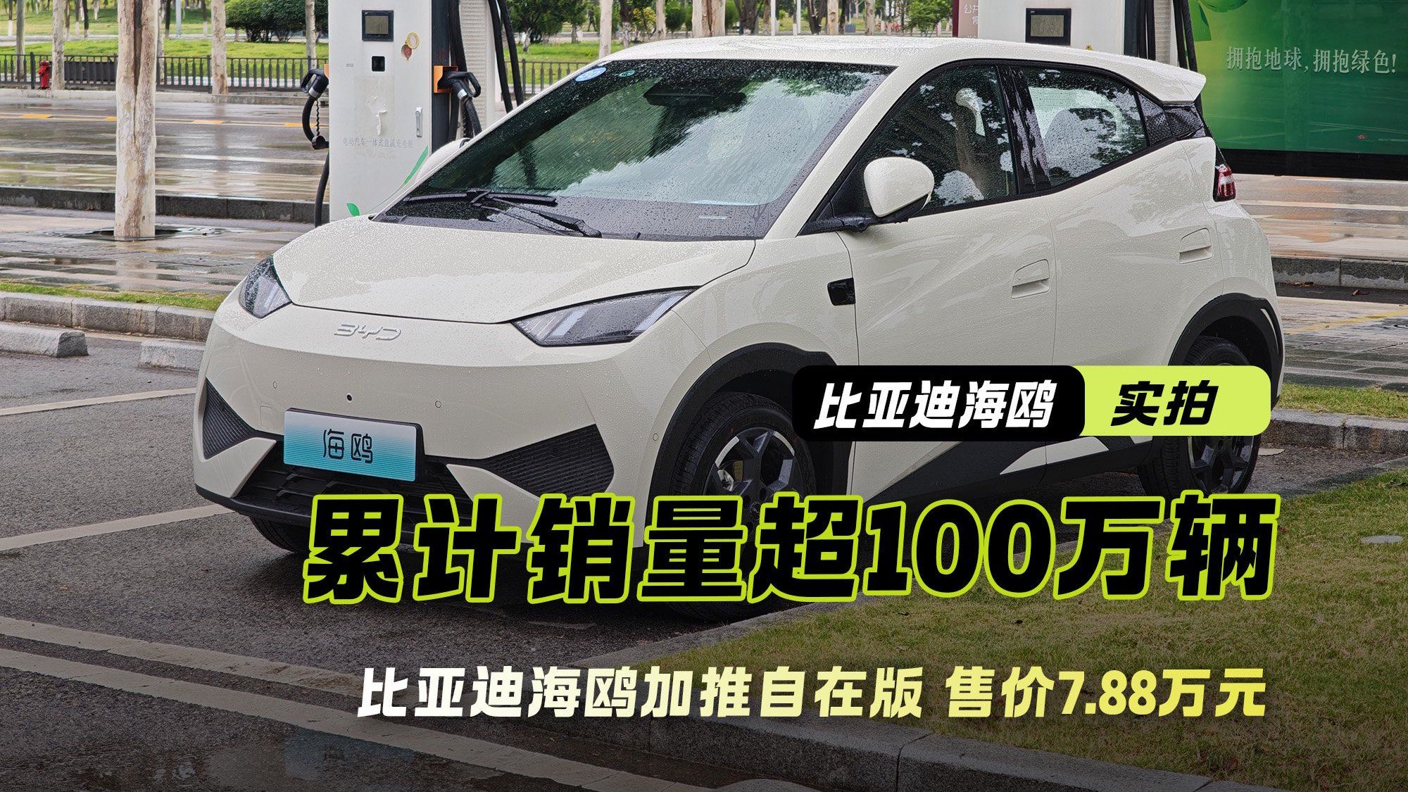 累计销量超100万辆 比亚迪海鸥加推自在版 售价7.88万元