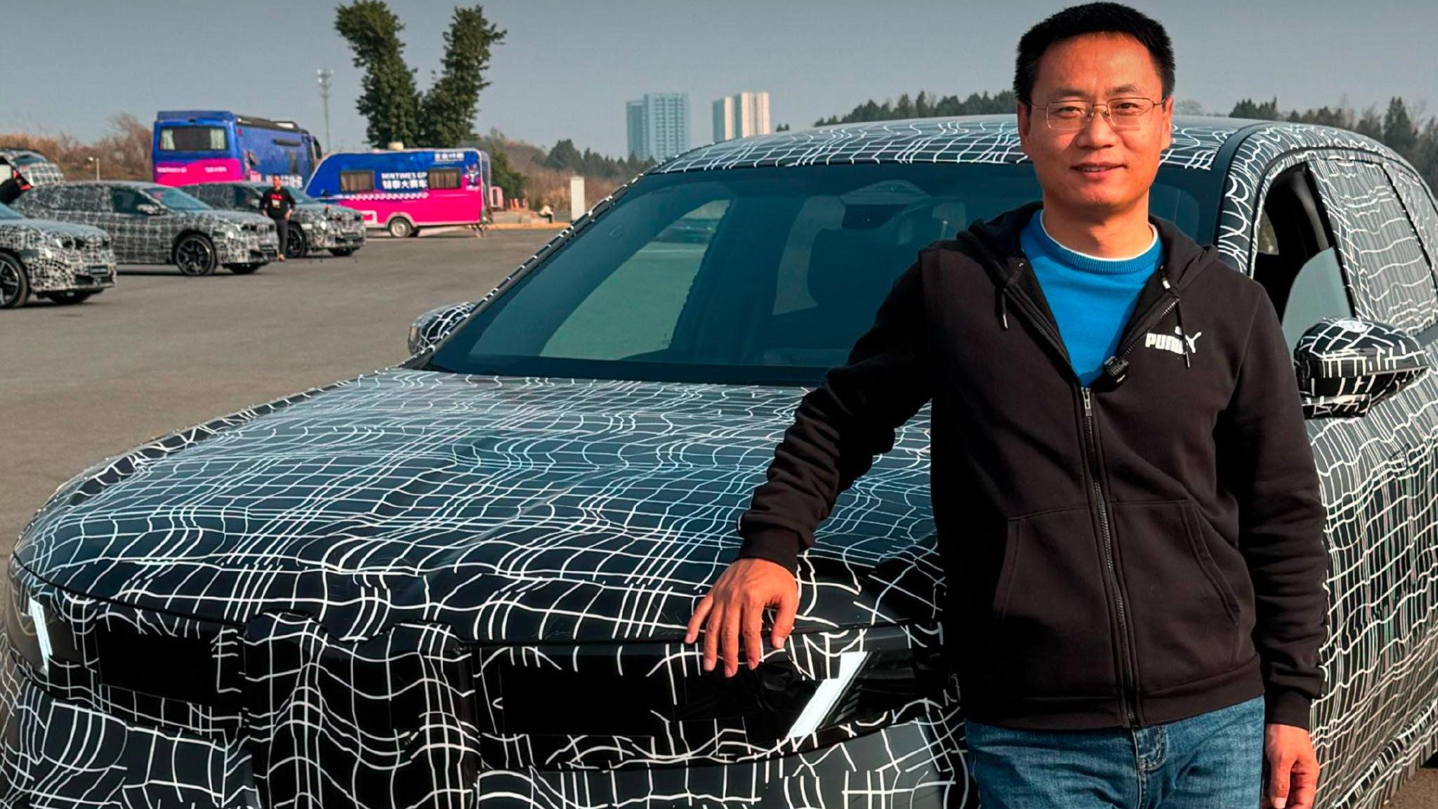 赛道+山路体验宝马新世代iX3试装车