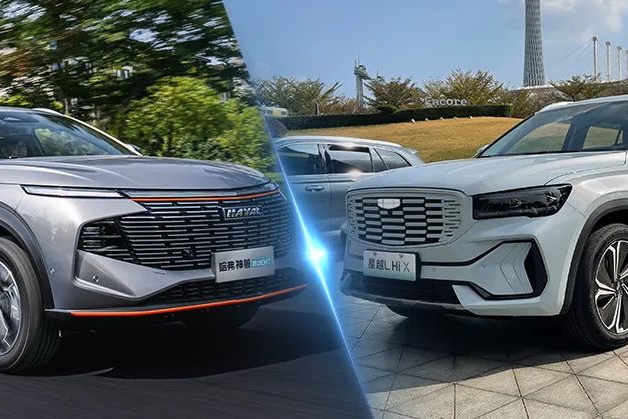 哈弗神兽混动DHT比星越L油电混动版更香？对比后你就知道了