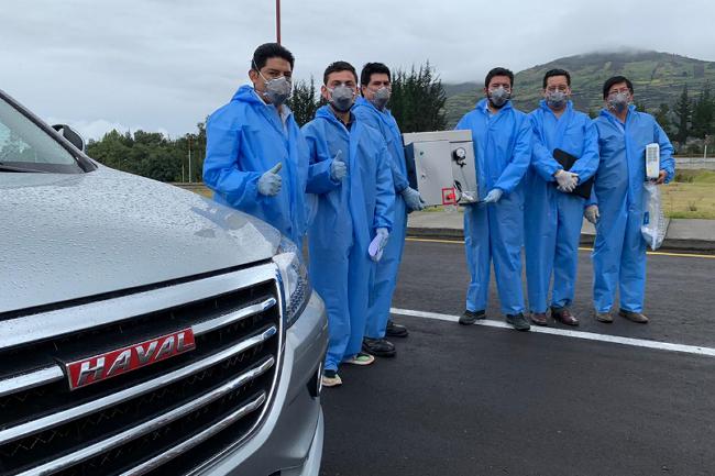 长城汽车助力厄瓜多尔经销商科学抗疫