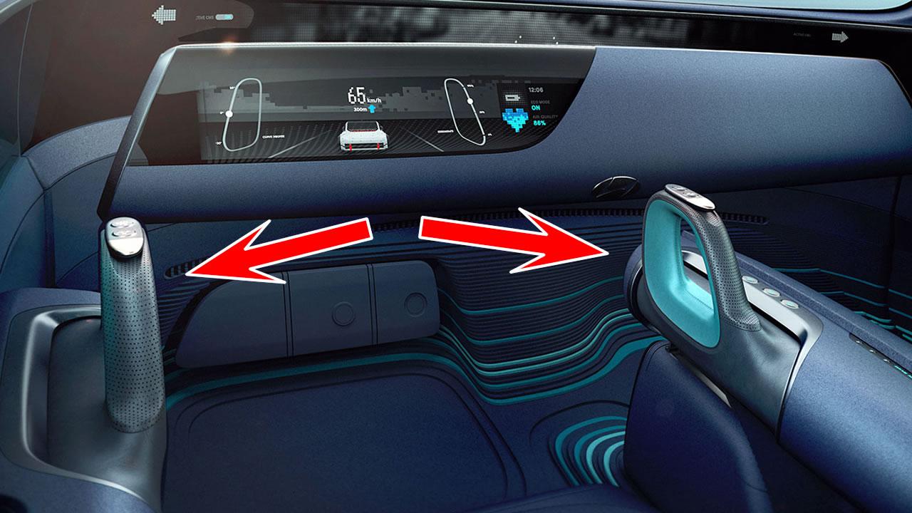 现代发布新型电动汽车，颠覆传统驾驶方式，用操纵杆取代方向盘