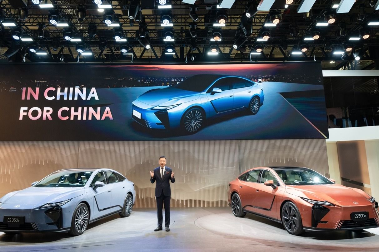 定义新豪华 LEXUS雷克萨斯全新一代ES于上海车展全球首发