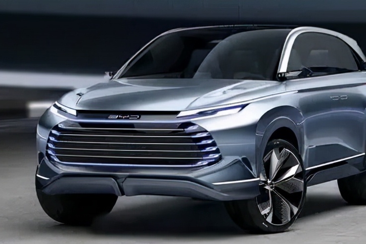比亚迪X-dream概念车官图曝，零百加速3.9秒，科技感爆棚