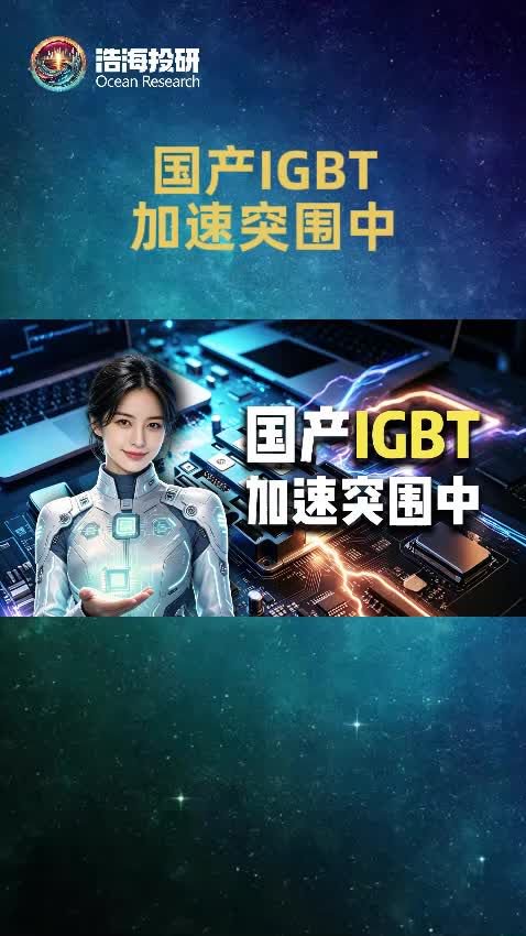 一分钟带你了解IGBT：新能源时代的“电力CPU”，越卖越火爆