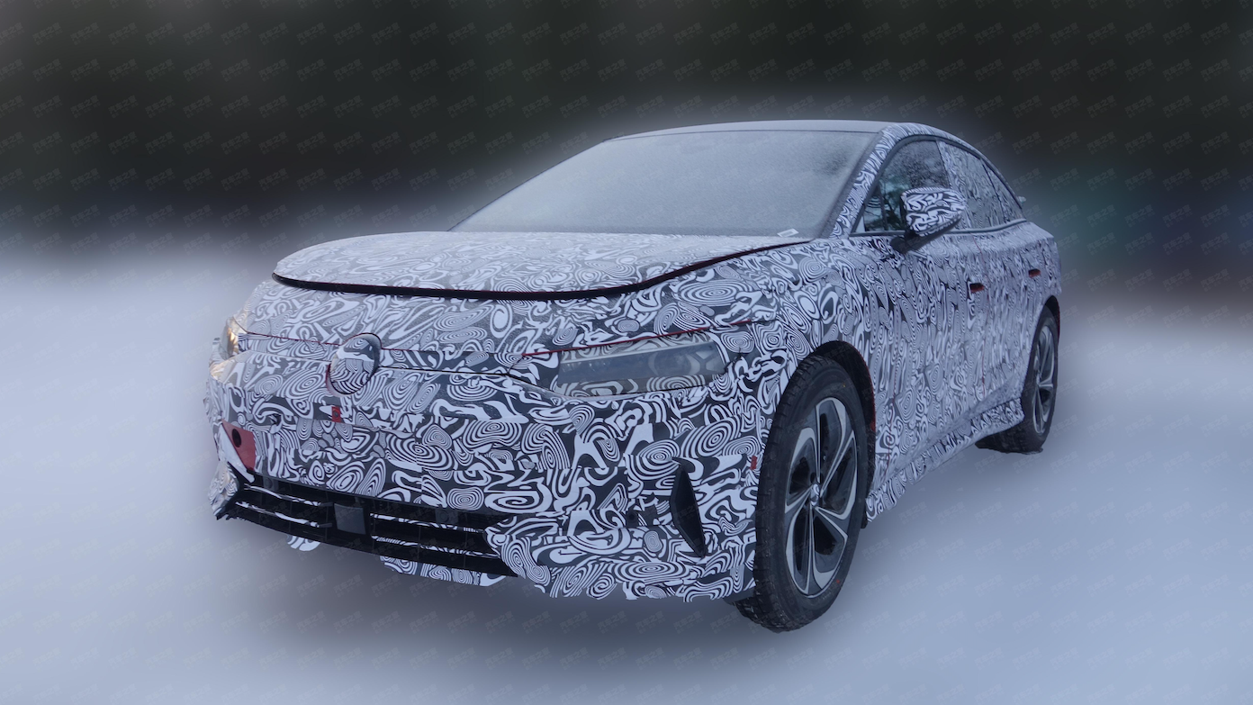 大众ID.7冬季测试谍照曝光，极氪ZEEKR 009正式下线