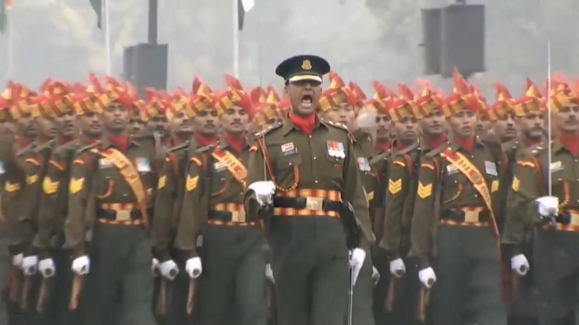 印度阿三的阅兵 - 视频Video