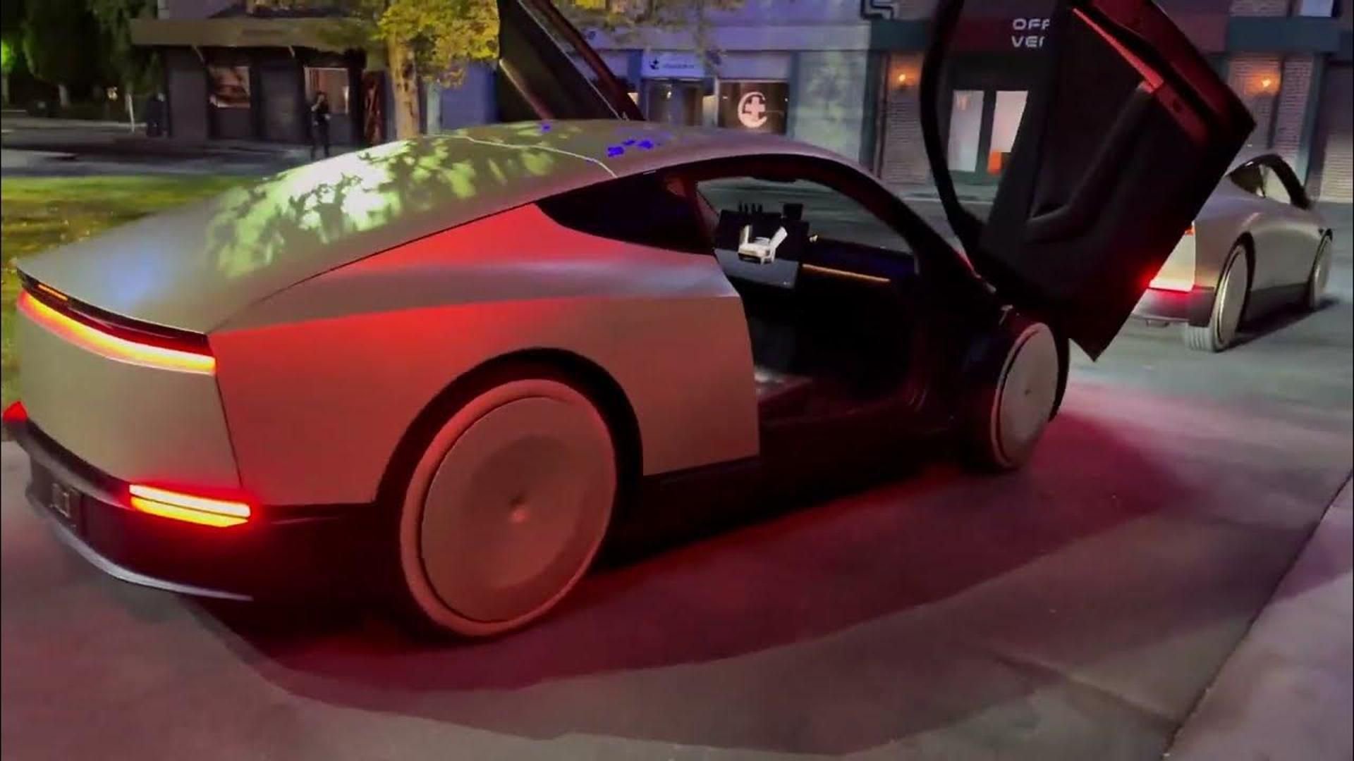 海外博主实拍特斯拉Cybercab试乘体验