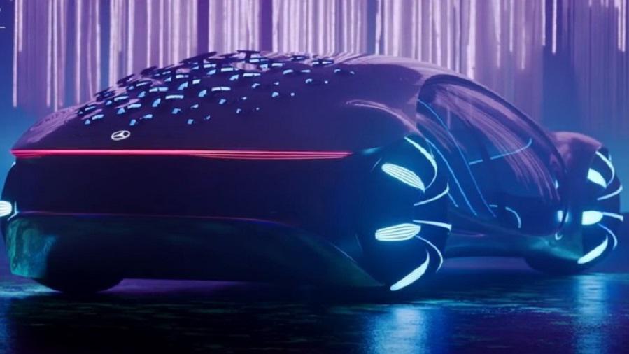 奔驰AVTR，这是一款带给你超强视觉体验的概念车