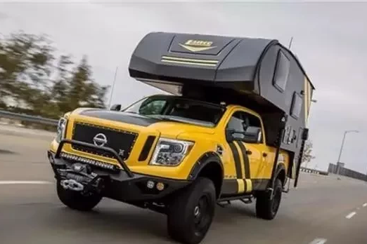 天下车库|一文看懂全尺寸皮卡——日产泰坦XD皮卡+Lance拖挂房车