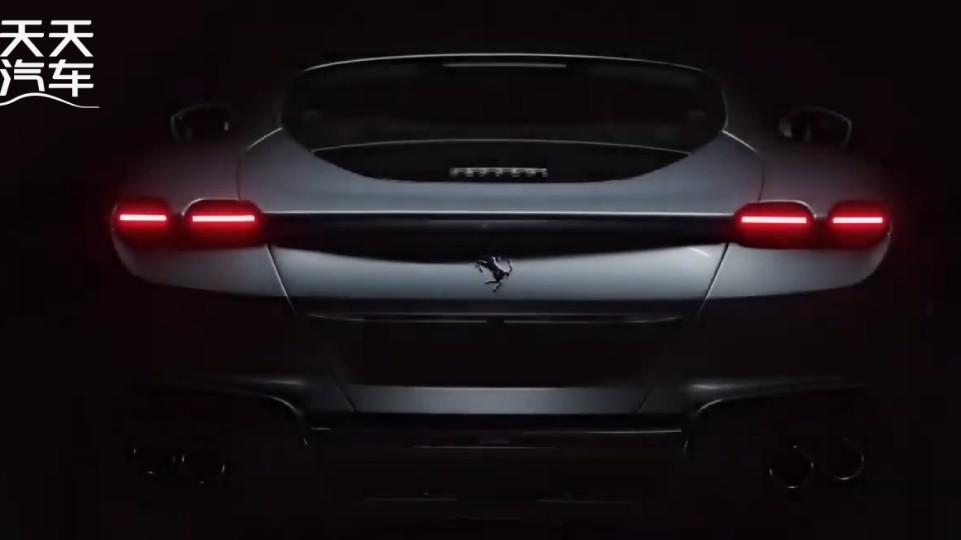 全新法拉利ROMA静态展示