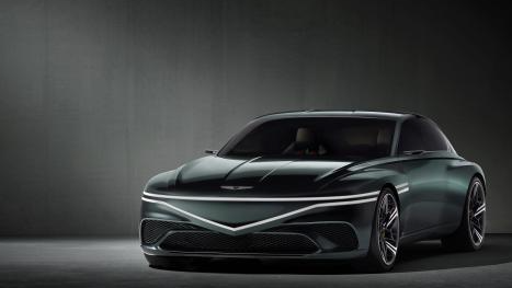 大蛇前脸？捷尼赛思发布全新轿跑概念车官图