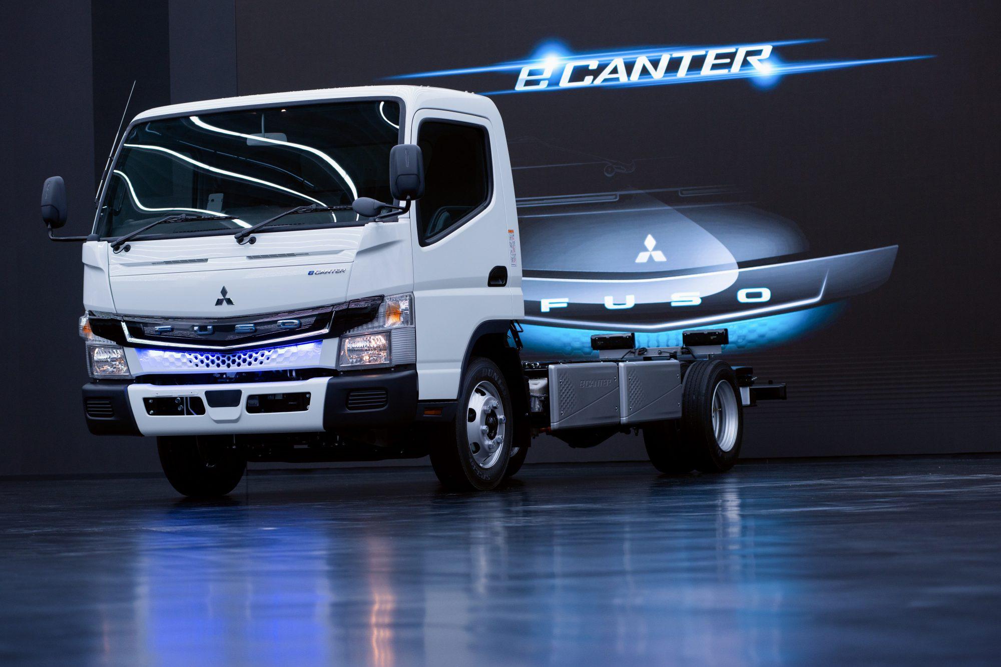 三菱扶桑纯电动ECanter卡车，3大安全电子系统助力商用车升级