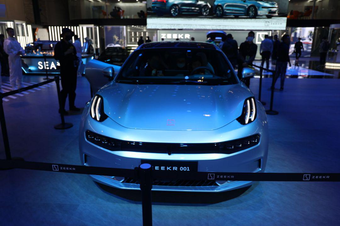 2021上海车展探馆丨定位豪华猎装轿跑 实拍极氪ZEEKR 001