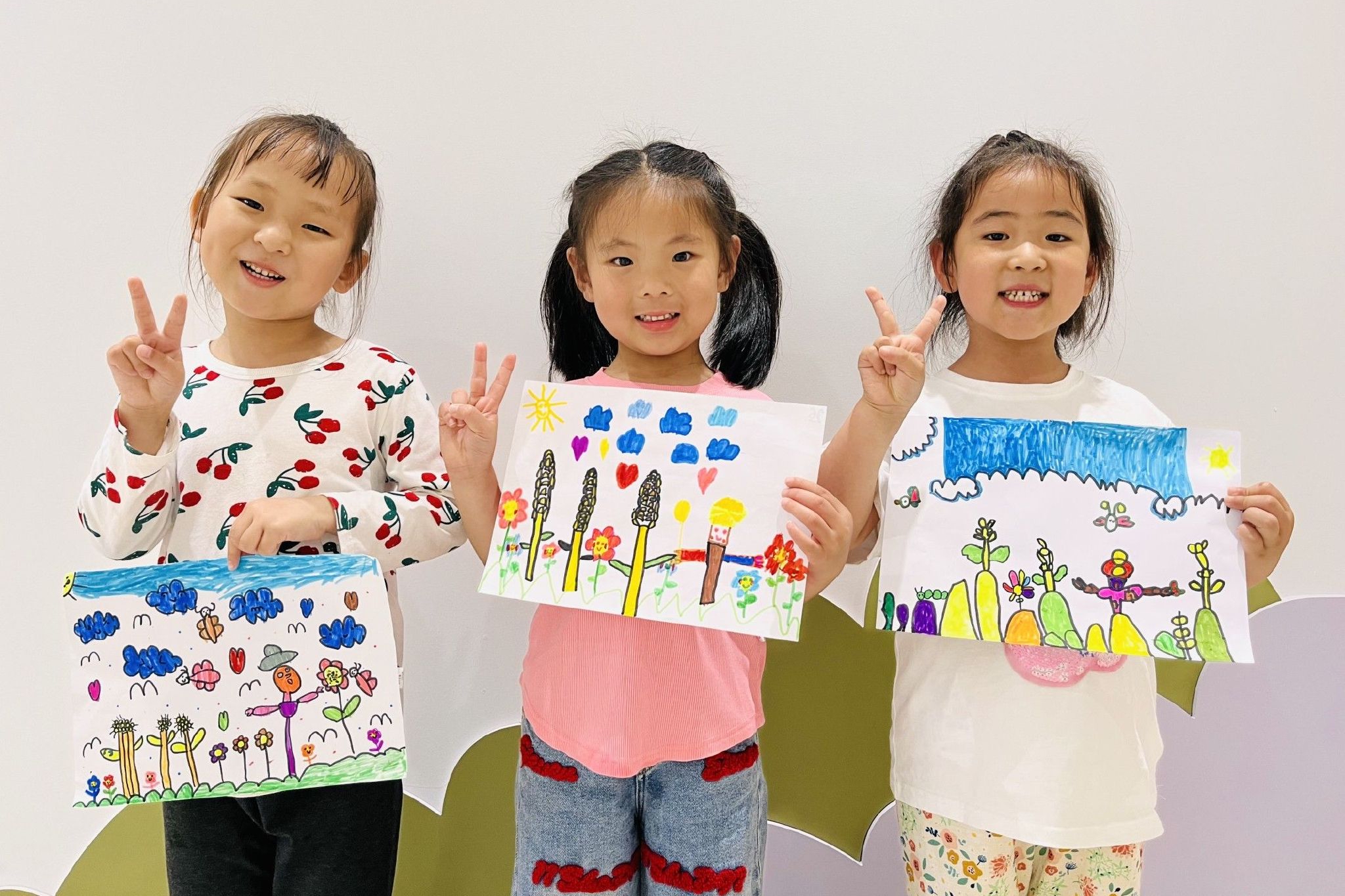 济南华山中心幼儿园景园开展小满主题活动