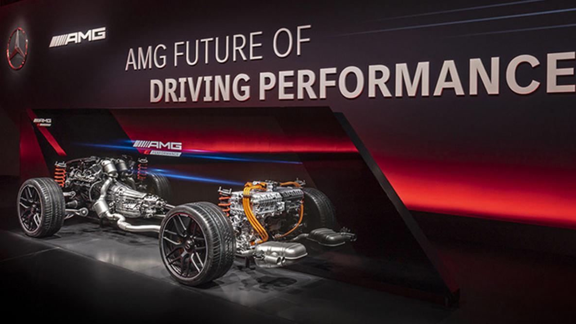 奔驰AMG全新一代C63细节！换搭全新2.0T混动系统