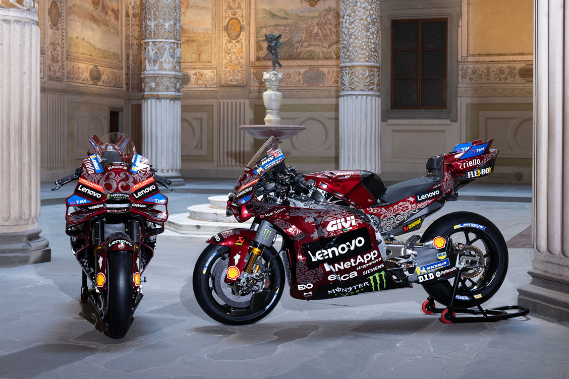 致敬意大利艺术与匠心精神，杜卡迪文艺复兴主题涂装亮相穆杰罗