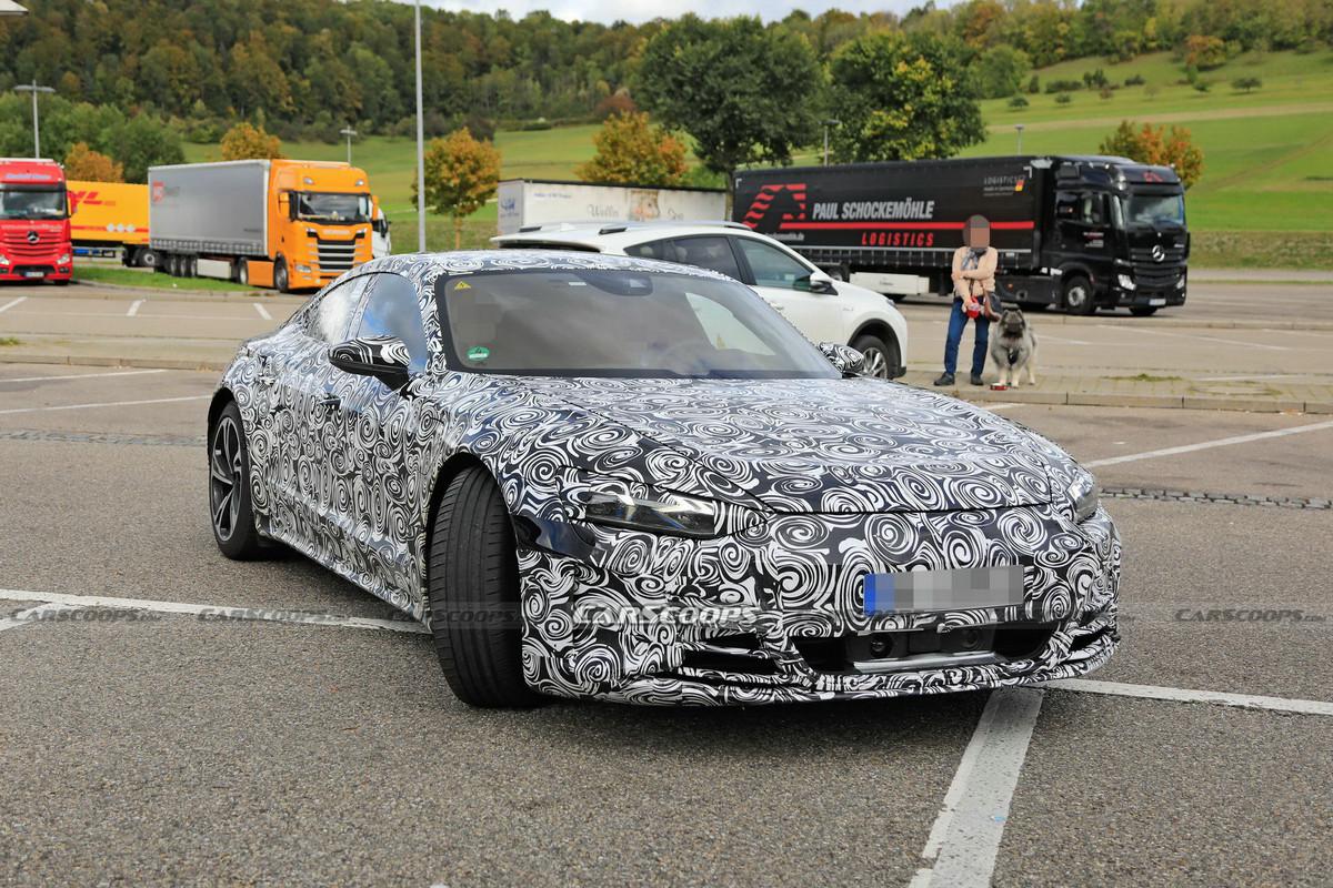 纯电动高性能旗舰，奥迪RS E-Tron GT最新谍照曝光