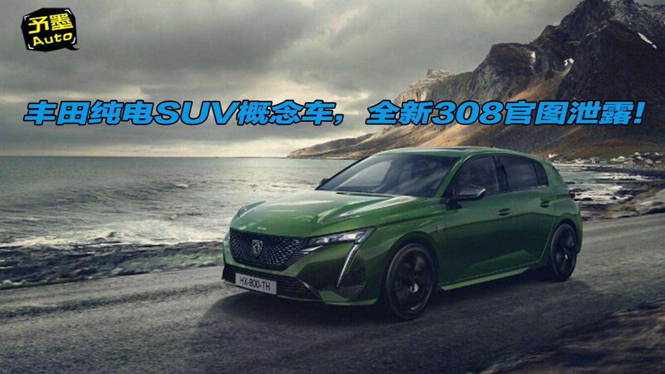 丰田纯电SUV概念车，全新308官图泄露！