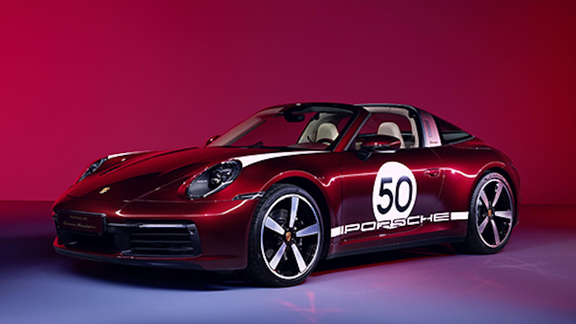 这配色无敌 全新保时捷911 Targa三款车型全球首秀 你心动了吗