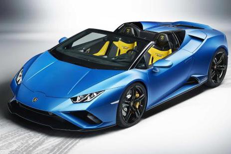 兰博基尼Huracán EVO后驱敞篷版官图发布 中置后驱敞篷布局