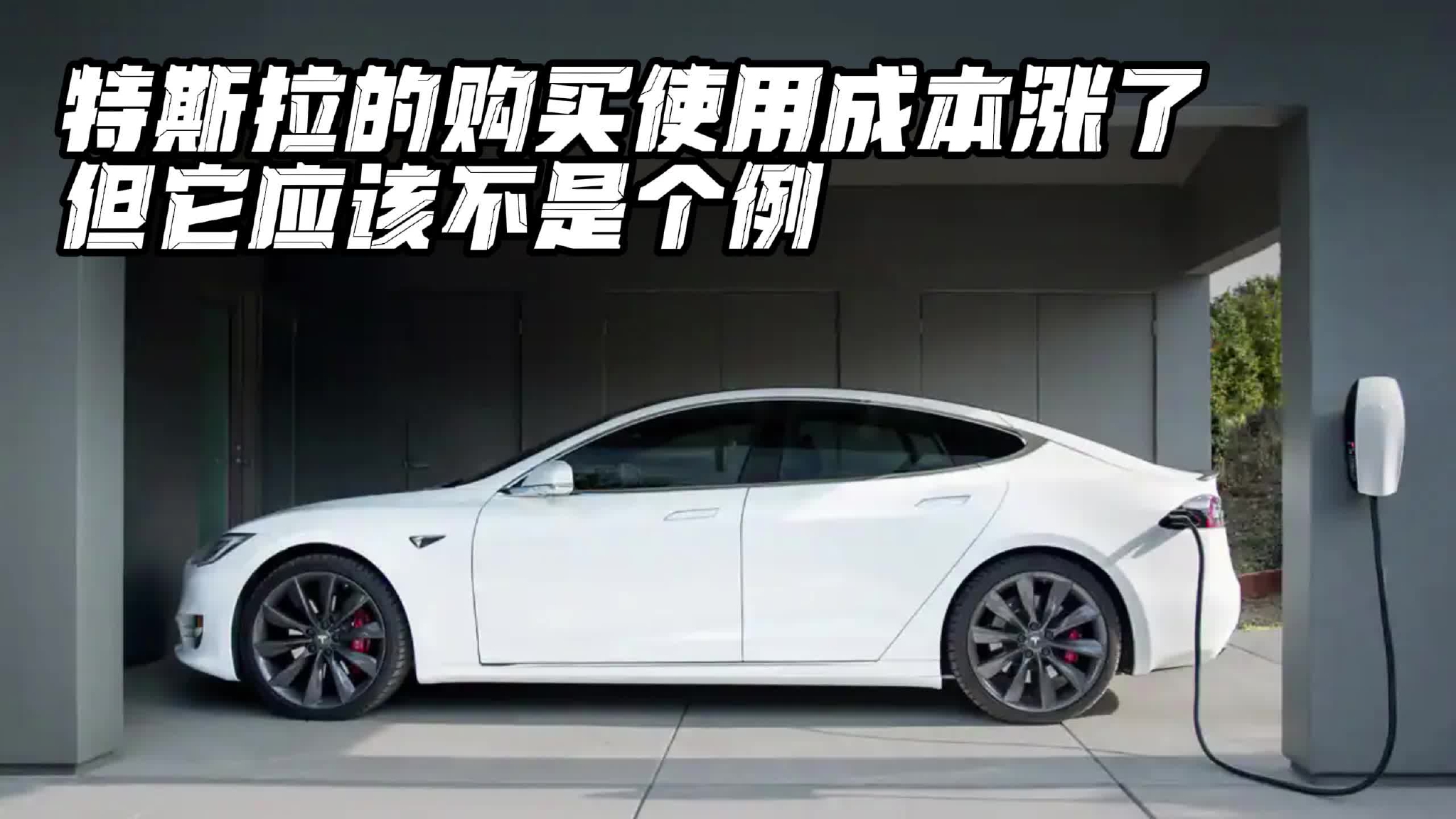 特斯拉的购买使用成本涨了，但它应该不是个例