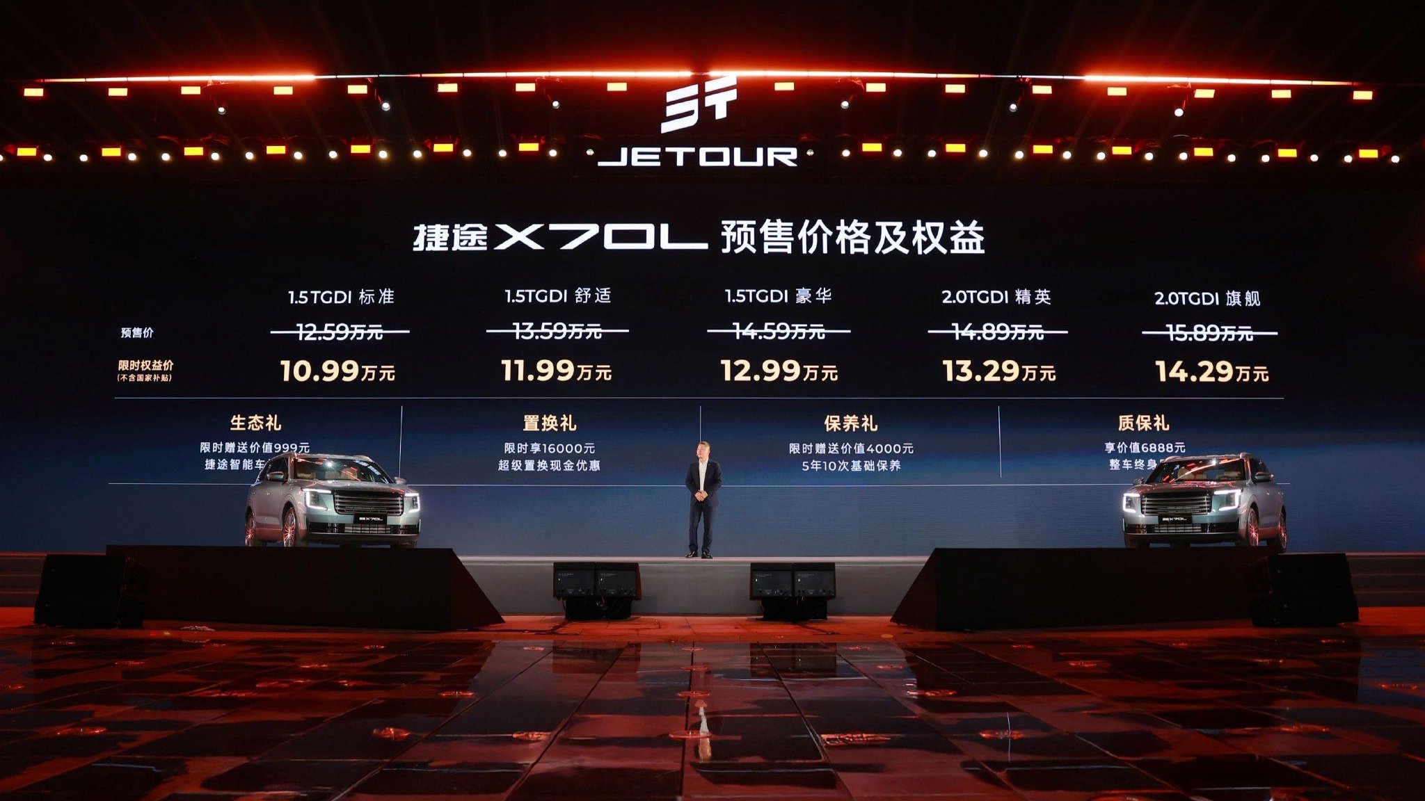 10.99万起，标配电磁悬挂+2.0T，捷途X70L重新定义中型SUV