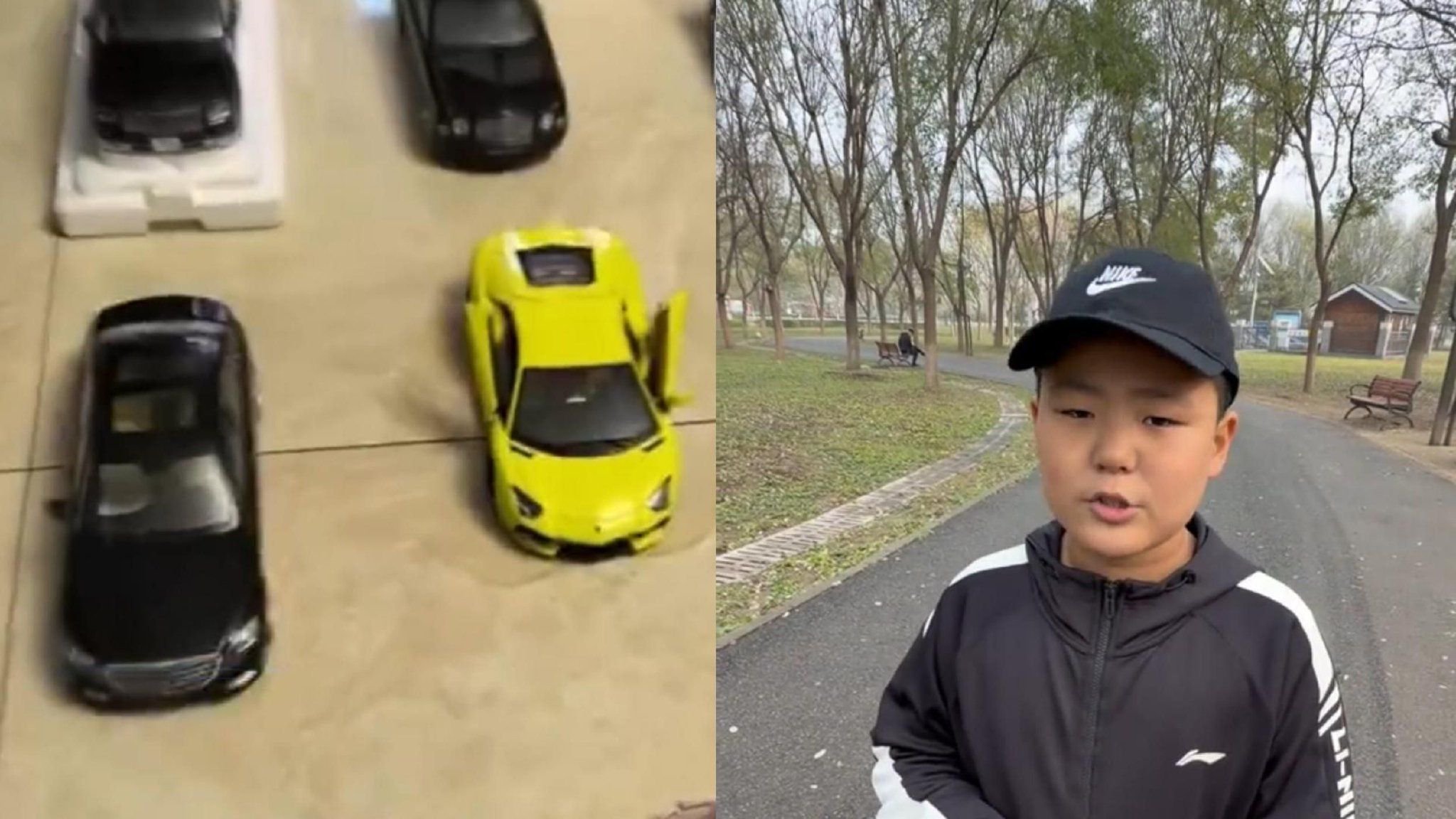 11岁小学生被称为“懂车弟”，痴迷改装车自购90款车模型