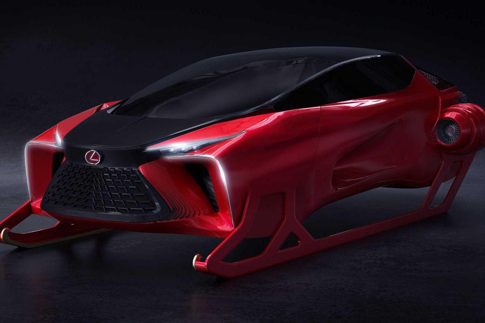 圣诞节缺雪橇吗？雷克萨斯HX概念车了解一下