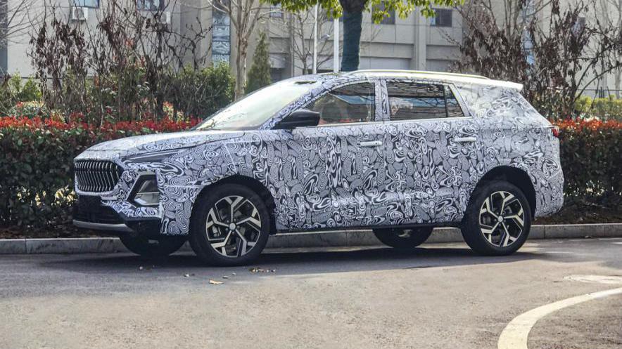 嘉悦X系列又添猛将！江淮全新六座SUV谍照曝光