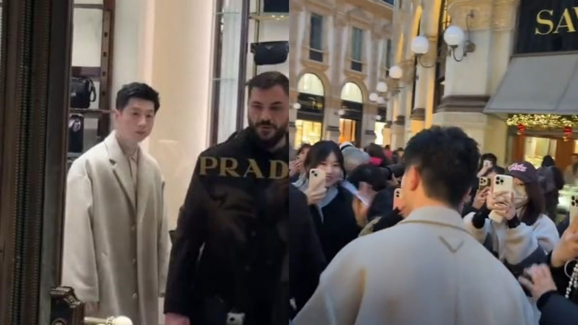 马龙惊艳亮相意大利